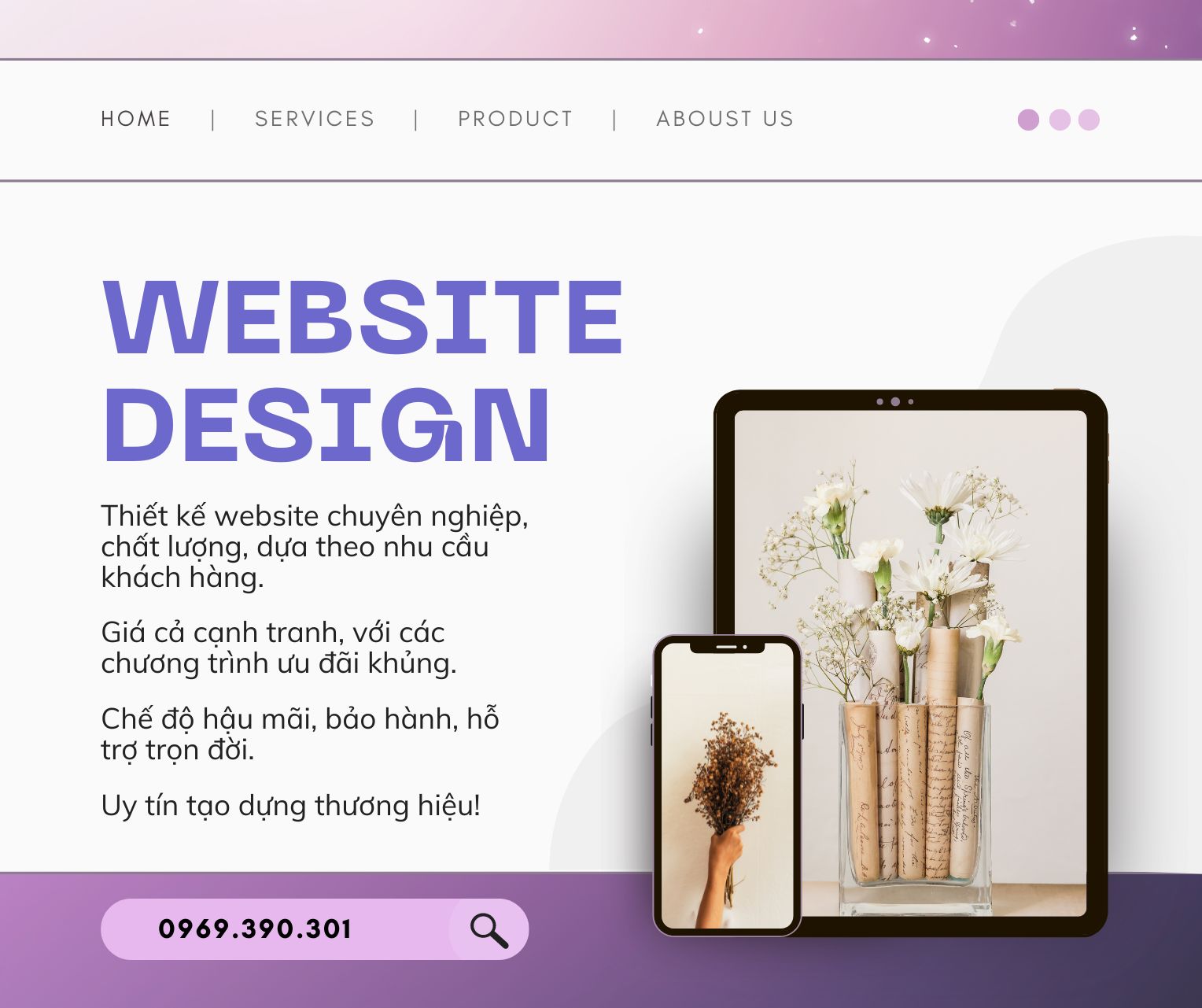 Chuyên thiết kế trang web và tour VR360 chất lượng cao, giá cạnh tranh